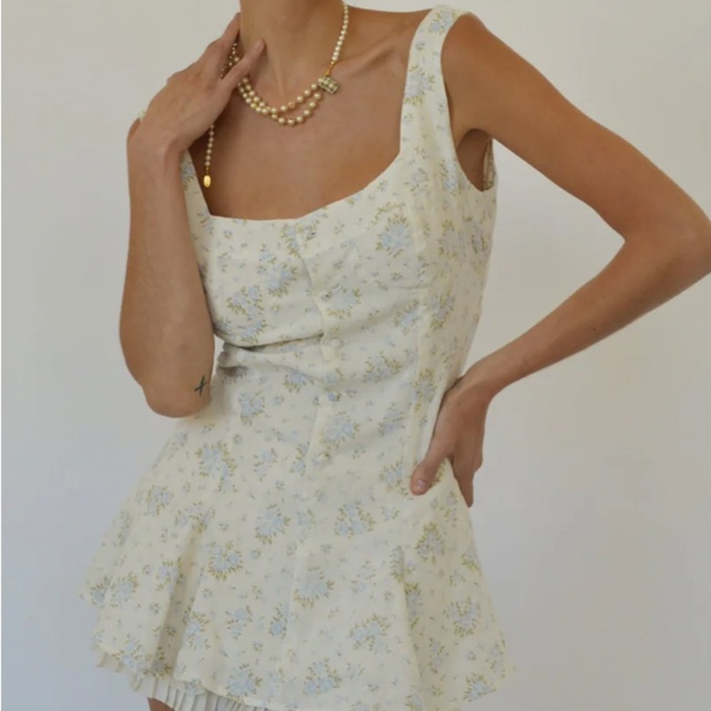 Floral Sleeveless Dress